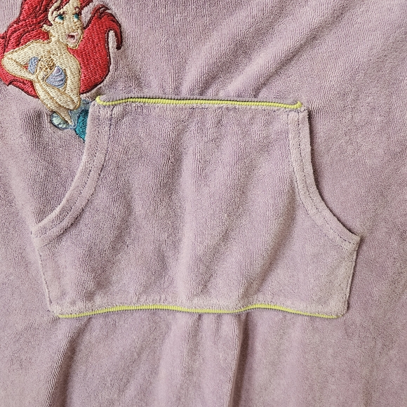 Disney Store The Little Mermaid Swimsuit Coverup Youth Girl M Vtg Terry Cloth - Picture 7 of 15
